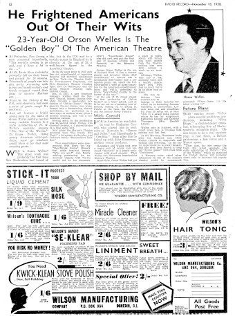 Issue page