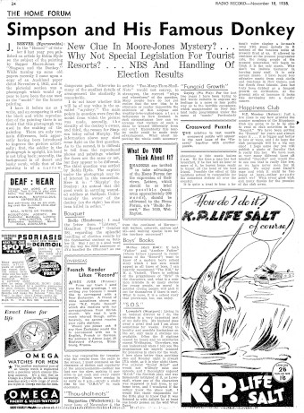 Issue page