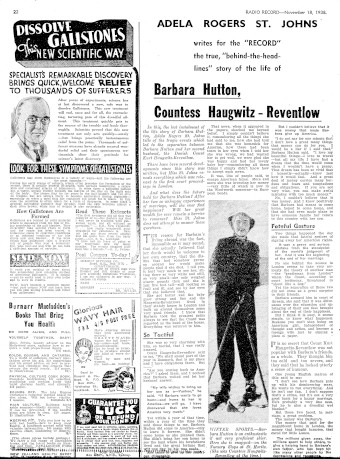 Issue page