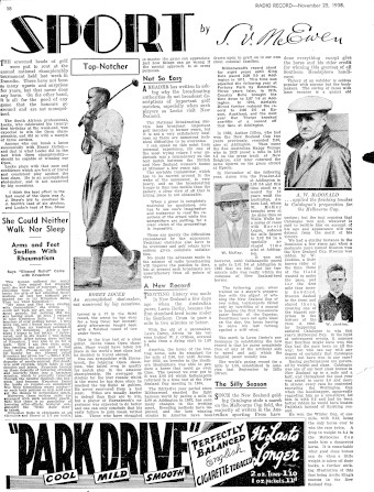 Issue page