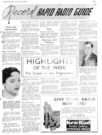 Issue page