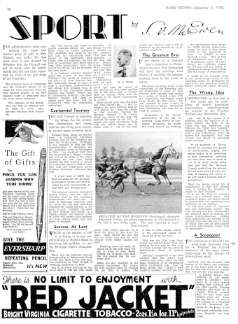 Issue page