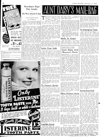 Issue page