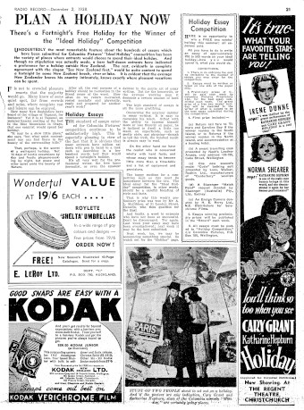 Issue page