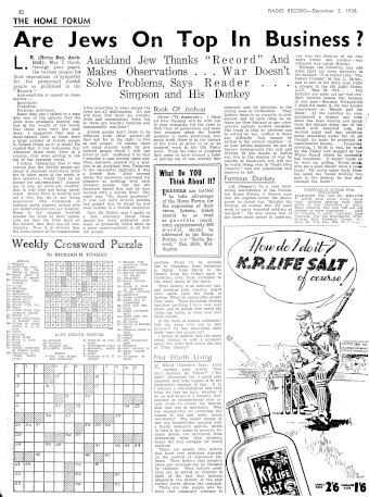 Issue page