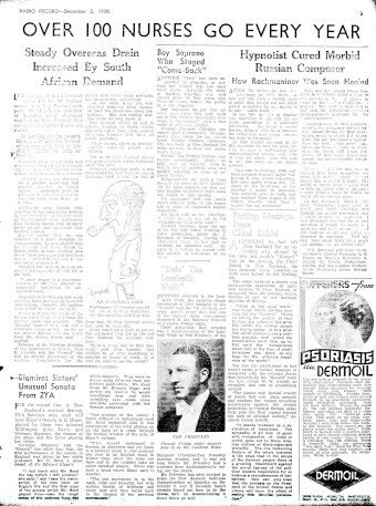 Issue page