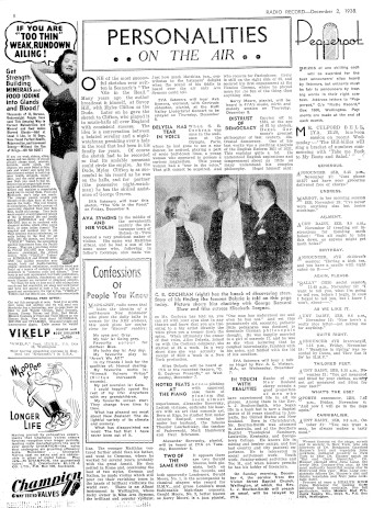 Issue page