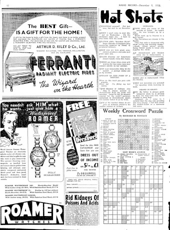 Issue page