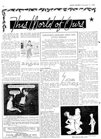 Issue page