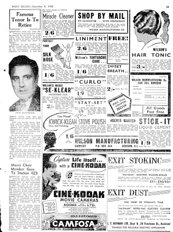 Issue page