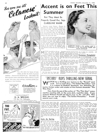 Issue page