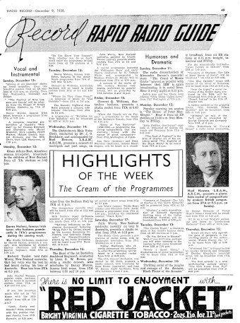 Issue page