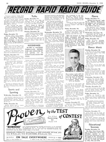 Issue page