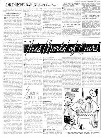 Issue page