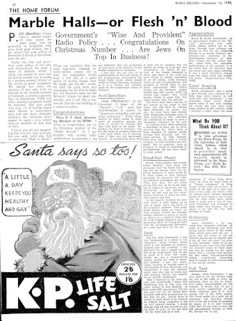 Issue page