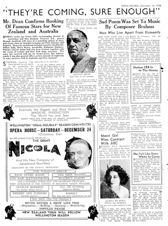 Issue page