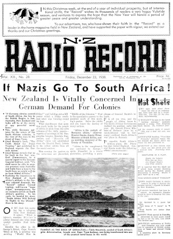 Issue page