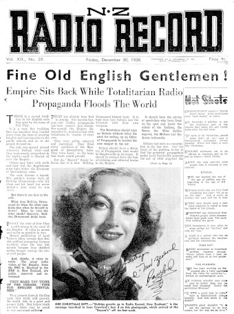 Issue page