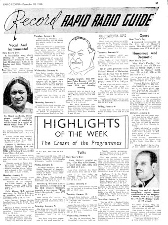 Issue page