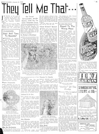 Issue page