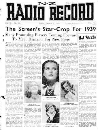 Issue page