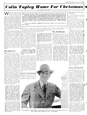 Issue page