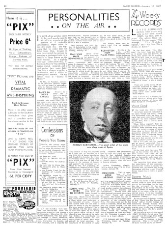 Issue page