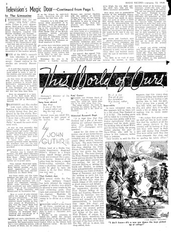 Issue page