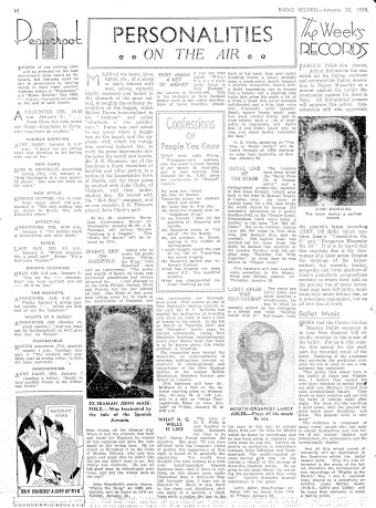 Issue page