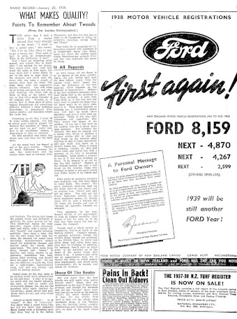Issue page