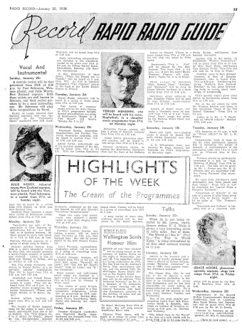 Issue page
