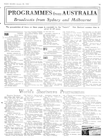 Issue page