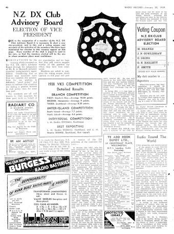 Issue page