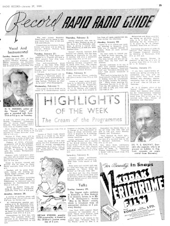 Issue page