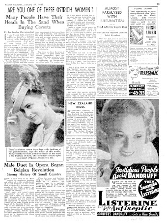 Issue page