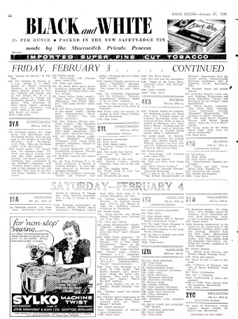 Issue page