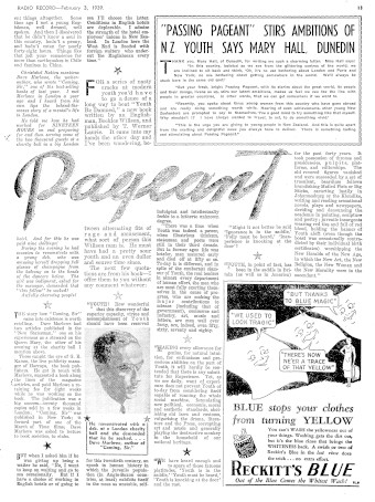 Issue page