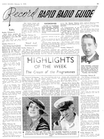 Issue page