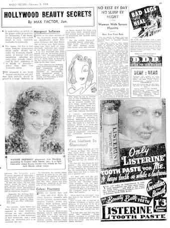 Issue page