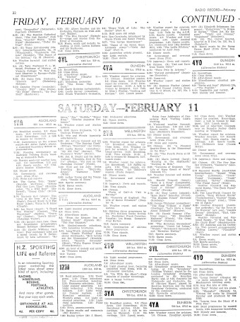 Issue page