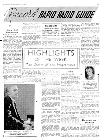 Issue page