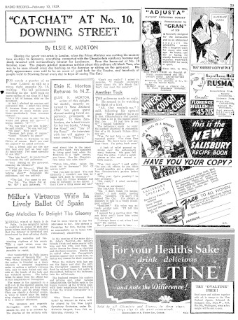 Issue page