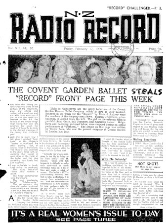 Issue page