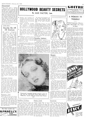 Issue page