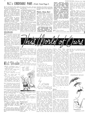 Issue page