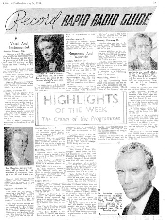 Issue page