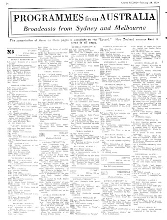 Issue page