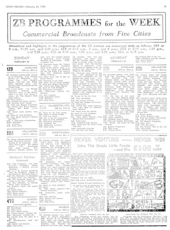 Issue page