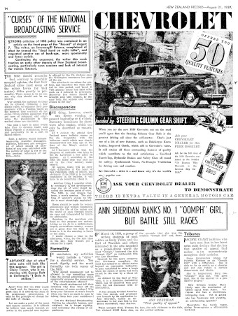 Issue page