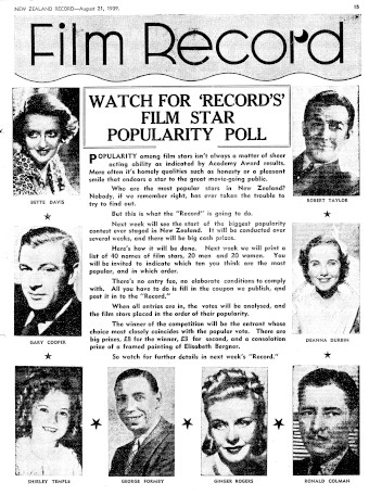 Issue page